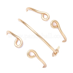 3Pcs Copper Wire Wrapped Natural Rose Quartz Faceted Round Bead Finger Rings for Women&nbsp;RJEW-JR00888-02