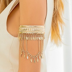 Alloy Tassel Upper Arm Bangles&nbsp;FS-WGE1D2B-05