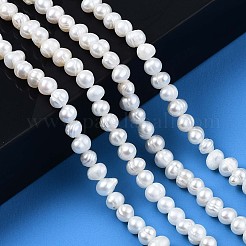Natural Cultured Freshwater Pearl Beads Strands&nbsp;LS-PEAR-N013-04A