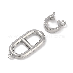 Brass Fold Over Clasps&nbsp;FIND-U017-16P-01