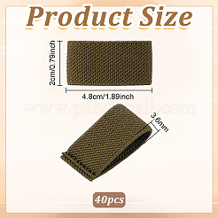 40Pcs Nylon Loop Keepers&nbsp;FIND-FG0005-57C