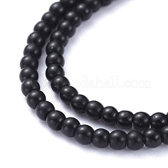 Opaque Glass Beads Strands&nbsp;EGLA-K014-A-NA01