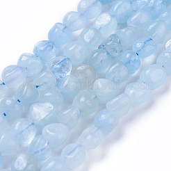 Natural Aquamarine Beads Strands&nbsp;G-P433-06B-01