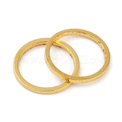 Rack Plating Brass Linking Rings&nbsp;KK-P286-01B-G