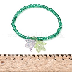 10Pcs Acrylic Charm Bracelets&nbsp;BJEW-JB13508