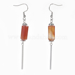 Natural Gemstone Dangle Earrings&nbsp;EJEW-JE02801