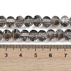 Electroplate Transparent Glass Beads Strands&nbsp;EGLA-B011-08A-PL02