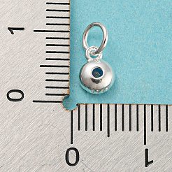 925 Sterling Silver Birthstone Charms&nbsp;STER-G035-01D-03