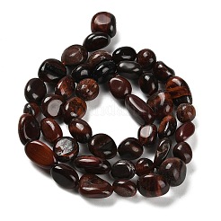 Natural Red Tiger Eye Beads Strands&nbsp;G-P497-01E-24