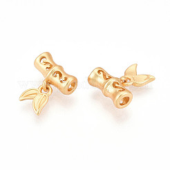 Brass European Dangle Charms&nbsp;KK-B110-03G