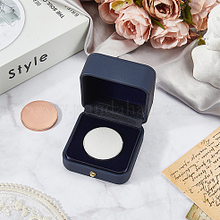 PU Leather Commemorative Coin Storage Box&nbsp;AJEW-WH20054-229A