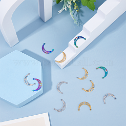 12Pcs 3 Colors Ion Plating(IP) 304 Stainless Steel Pendants&nbsp;STAS-FH0002-04