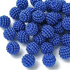 Imitation Pearl Acrylic Beads&nbsp;OACR-FS0001-45E