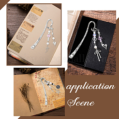 3Pcs Alloy Bookmark&nbsp;AJEW-AR00006