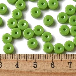 Opaque Colours Glass Seed Beads&nbsp;SEED-E001-P3x6mm-01