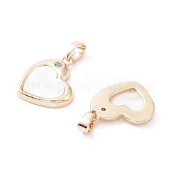 Rack Plating Brass Pendants&nbsp;KK-A183-23G