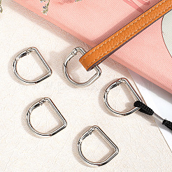 12Pcs Alloy Spring Gate Rings&nbsp;FIND-GF0007-10C