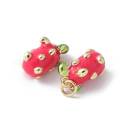Brass Enamel Pendants&nbsp;KK-D336-06G-05