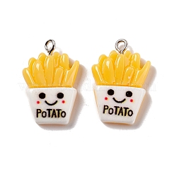Opaque Resin Pendants&nbsp;RESI-G040-B06