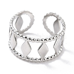 Non-Tarnish 304 Stainless Steel Finger Rings&nbsp;X-RJEW-L102-13P