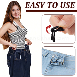 120Bgas 4 Styles Nylon & Iron Hook and Eye&nbsp;DIY-NB0016-10A