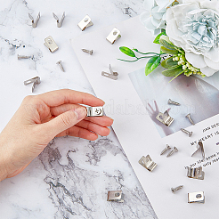 100Pcs 304 Stainless Steel Screws&nbsp;AJEW-DC0001-03