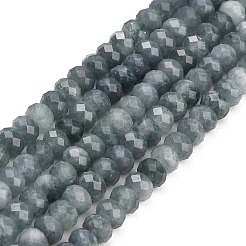 Faceted Dyed Natural White Jade Beads Strands&nbsp;GG-CBAE966-01A-Q