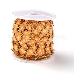 Golden Brass Enamel Link Chains&nbsp;CHC-H103-06D-G