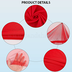 Polyester Mesh Fabric&nbsp;DIY-WH20011-89A-01