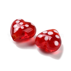 Handmade Lampwork Enamel Beads&nbsp;LAMP-B030-02A-01