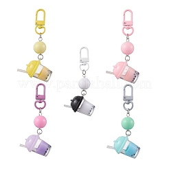 5Pcs Resin Pendant Decorations&nbsp;HJEW-JM03856