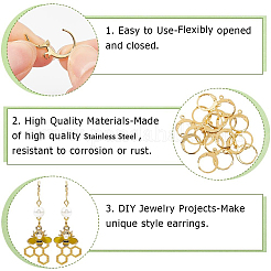 304 Stainless Steel Leverback Earring Findings&nbsp;STAS-SP0001-07A