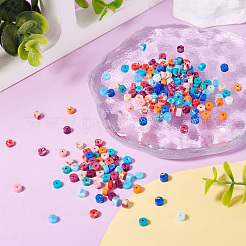 200Pcs 10 Colors Synthetic Imperial Jasper Dyed Beads&nbsp;G-TA0002-49