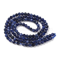 Natural Sodalite Beads Strands&nbsp;X-G-L622-C04-3mm