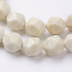 Natural Petrified Wood Beads Strands&nbsp;G-J376-59-10mm