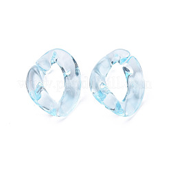Transparent Acrylic Linking Rings&nbsp;MACR-S373-108-B07