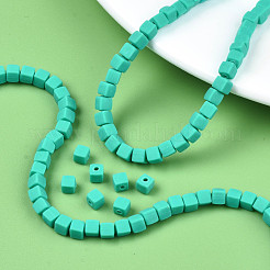 Handmade Polymer Clay Beads Strands&nbsp;CLAY-N008-061-04