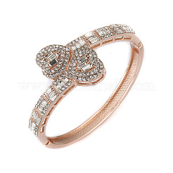 Zinc Alloy Rhinestone Hinged Bangles for WOmen&nbsp;FS-WG4A2DB-03