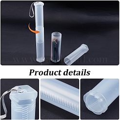 2Pcs 2 Styles Extendable Plastic Paint Brush Case&nbsp;AJEW-GF0013-24