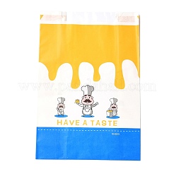 Rectangle with Cooks Pattern Paper Baking Bags&nbsp;CARB-K0001-01G