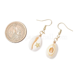Shell Shape Dangle Earrings&nbsp;EJEW-JE06415