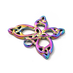 Ion Plating(IP) 201 Stainless Steel Pendants&nbsp;STAS-P312-11MC