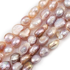 Natural Cultured Freshwater Pearl Beads Strands&nbsp;PEAR-P064-20I-01C