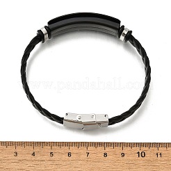 Imitation Leather Cord Braided Bracelets&nbsp;BJEW-B126-01B
