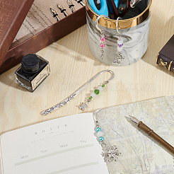 Glass Beaded Bookmarks&nbsp;AJEW-AB00003