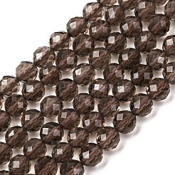 Natural Ice Obsidian Beads Strands&nbsp;G-S345-6mm-38