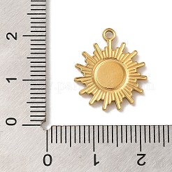 Ion Plating(IP) 304 Stainless Steel Pendants&nbsp;STAS-C110-07G
