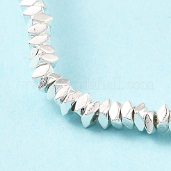 Electroplated Non-magnetic Synthetic Hematite Beads Strands&nbsp;G-G849-05S