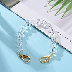 Transparent Acrylic Beads Chains Bag Handles&nbsp;AJEW-BA00040-01
