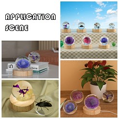 DIY Round Crystal Ball Display Decoration Silicone Molds&nbsp;X-DIY-F107-01D